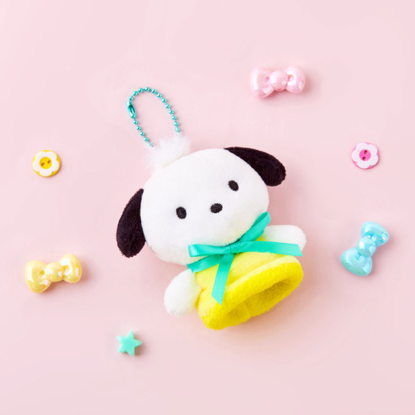 산리오 포차코 핑거인형 가방고리 8cm