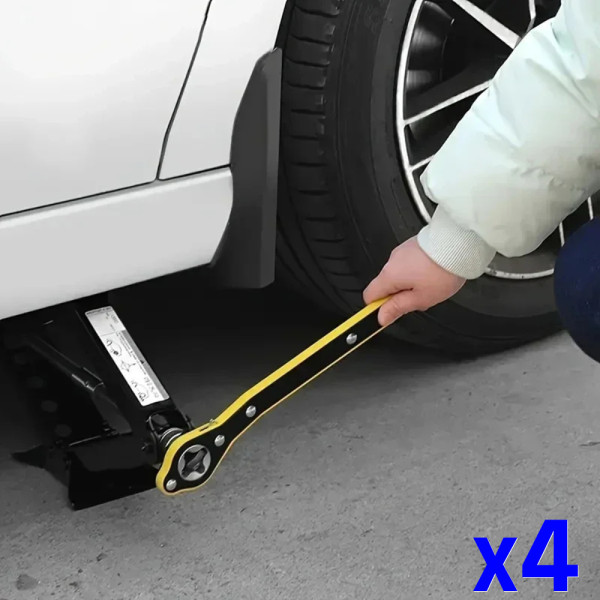 스패너타입 자키깔깔이 라쳇렌치 x4개