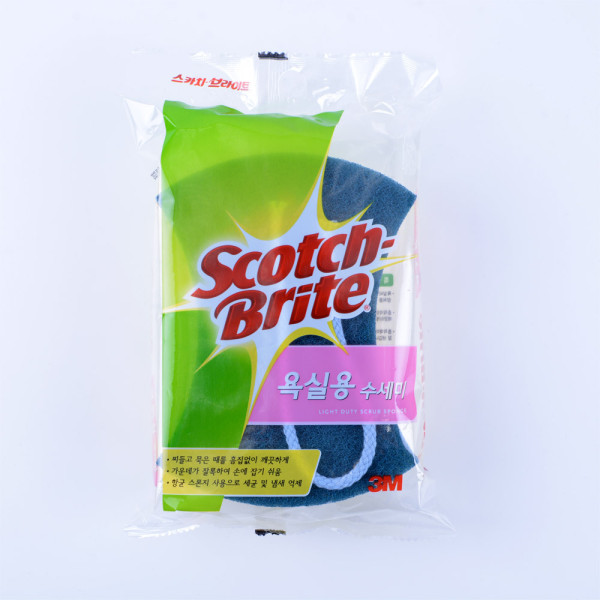 3M BC 1 욕실용 수세미 1개입 수세미