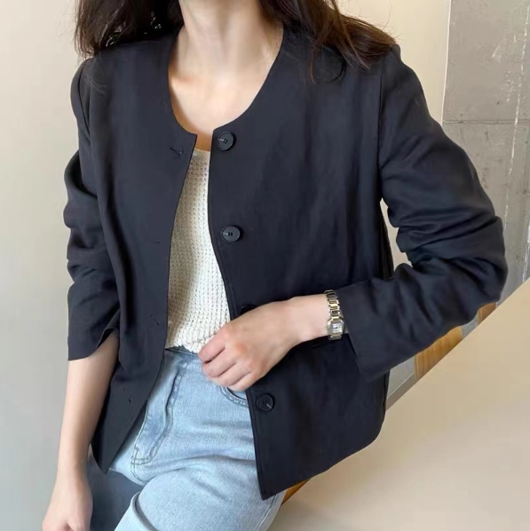 카이씨 봄자켓 블레이저자켓 데님자켓 트위드자켓코디 노카라자켓 체크자켓 숏자켓 여성봄자켓