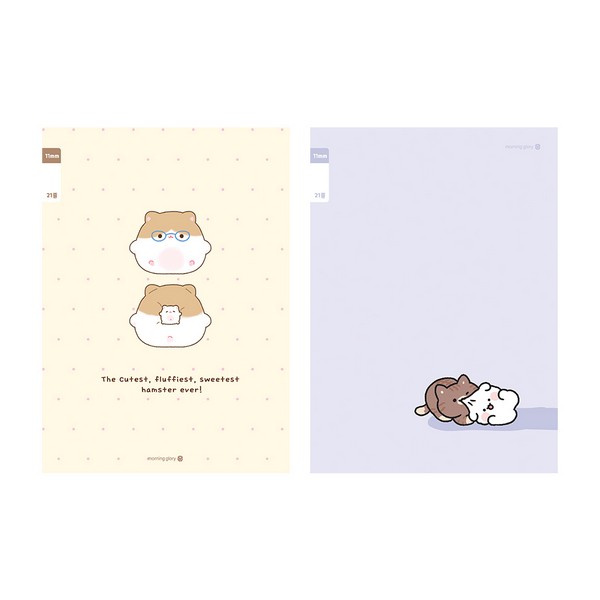 초등 3-6 무제 21줄 B(디자인랜덤 모닝글로리)