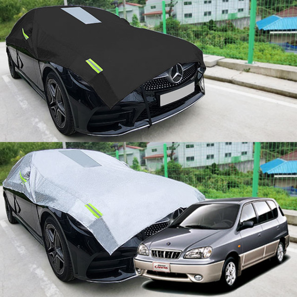 카렌스1 성에방지 덮개 자동차커버 반커버