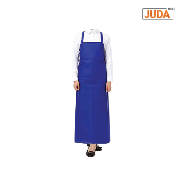 H형 우레탄 방수 앞치마 무광 중형 파랑