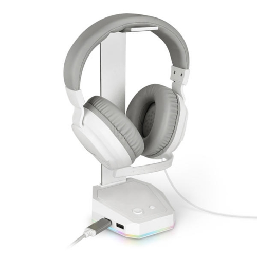 이메이크 LED 헤드셋 거치대 USB 허브 2 0 USB 2포트