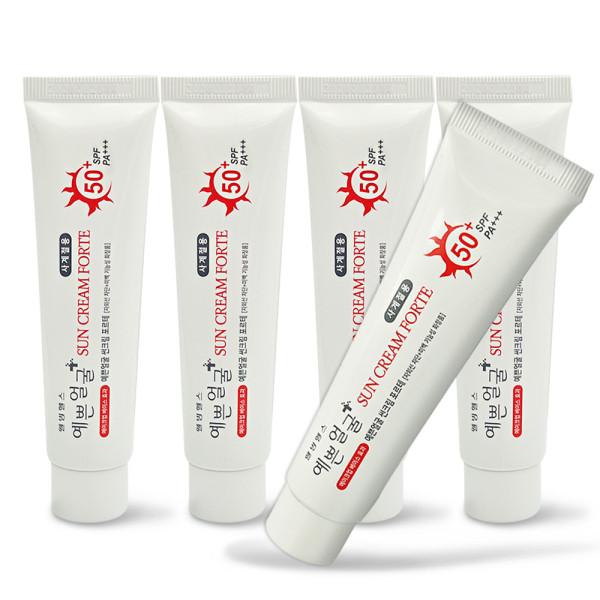 예쁜얼굴 썬크림 포르테 25g 5개