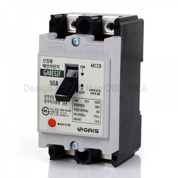 G산업용 배선차단기 50A 5kA GABE52F 87658