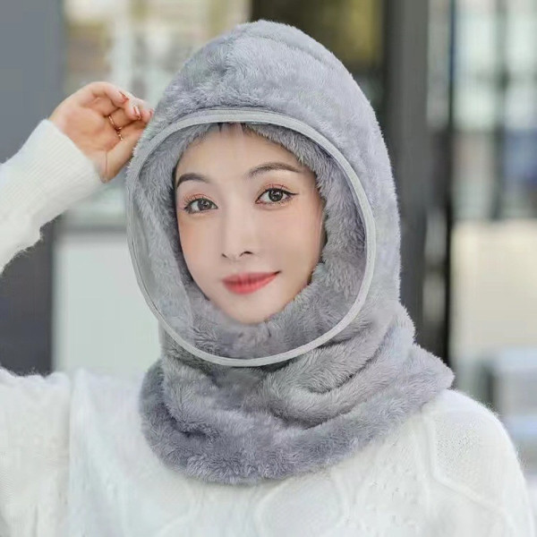바람막이 안면보호 마스크 헤드워머 모자 바라크라마