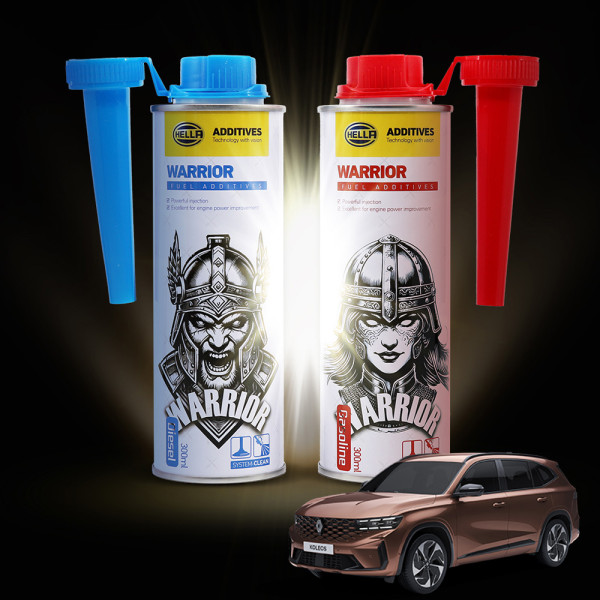 콜레오스 가솔린,디젤 프리미엄 연비향상 헬라 워리어 연료첨가제 300ML