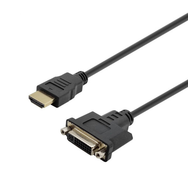 HDMI 19P(M) to DVI 24+5P(F) 케이블 15cm