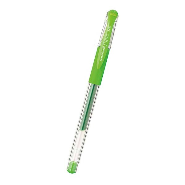 유니볼 시그노 0.38 라임그린 UM-151
