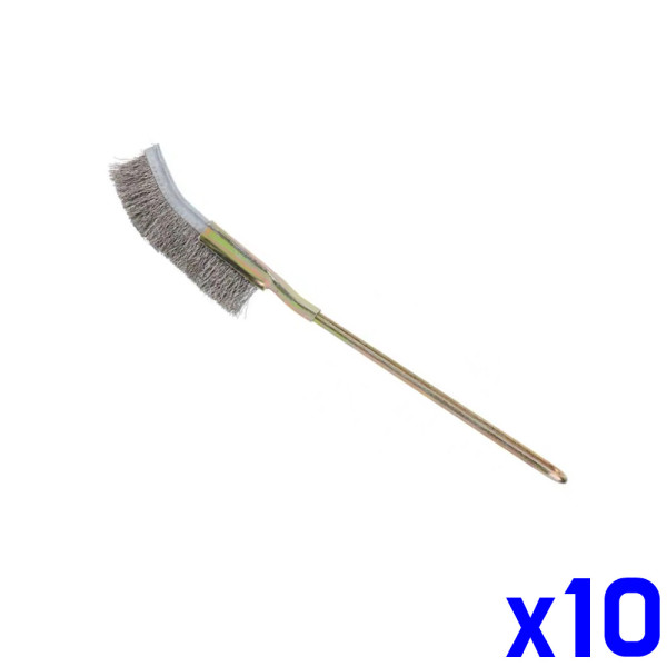 틈새녹제거 스틸브러쉬 찌꺼기제거 x10개