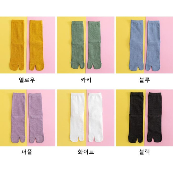타비 양말 여성발가락양말 여자 엄지발가락 타비삭스 타비양말 숫자