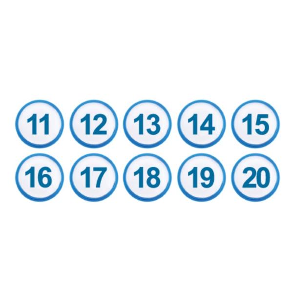 아이넘버 파랑11-20 1311 지름35 10개입