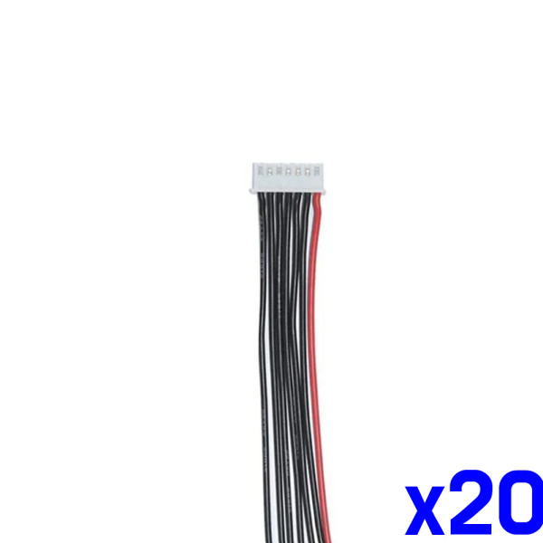 22 wag 배터리보호 밸런스 케이블 6S(7줄) x20개