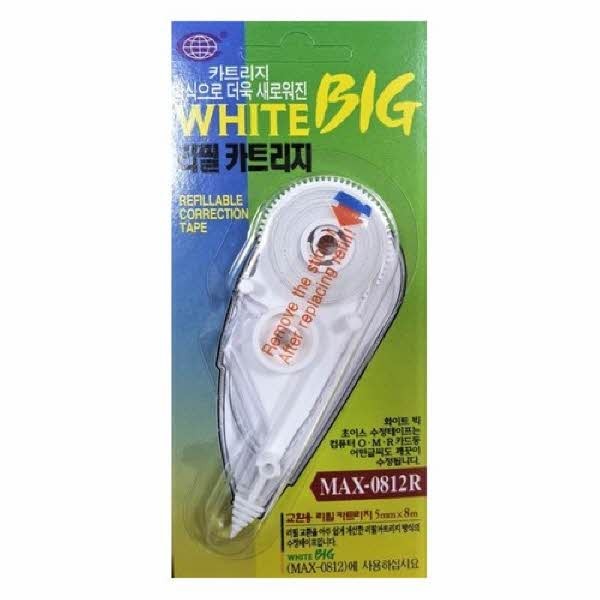 초이스 화이트 빅 수정테이프 리필(CT-04R 5mmx8M)