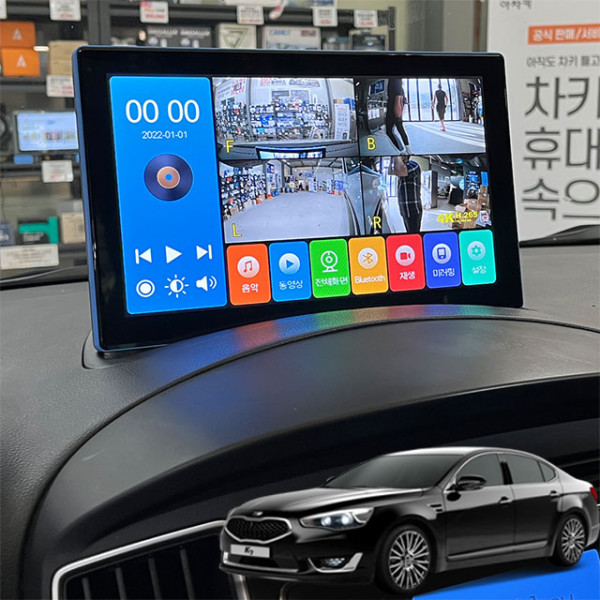 올뉴K7 제임스P 10.1인치 4채널블랙박스