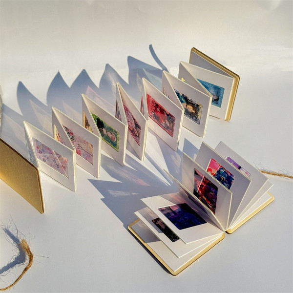 미니 셀프 포토 앨범 북 인생 사진 책 네컷 첩 만들기 DIY PHOTO 제작 컬러 필름