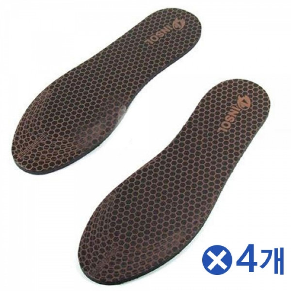 인솔 3D 올레깔창x4개 발바닥깔창 구두깔창 쾌적깔창