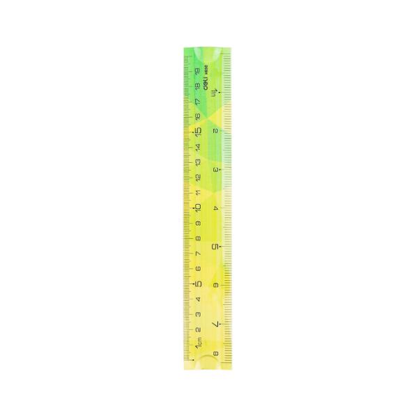 DELI EH650 트위스터블 자 20cm 랜덤