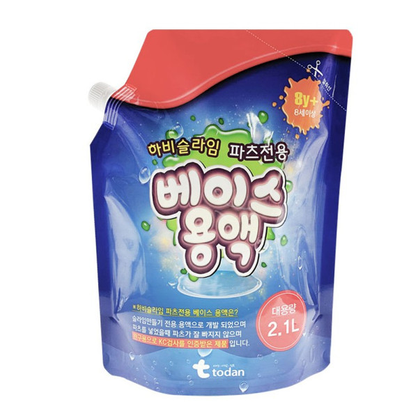 (TD) (재료) 하비슬라임 파츠전용 베이스용액 (2.1L)