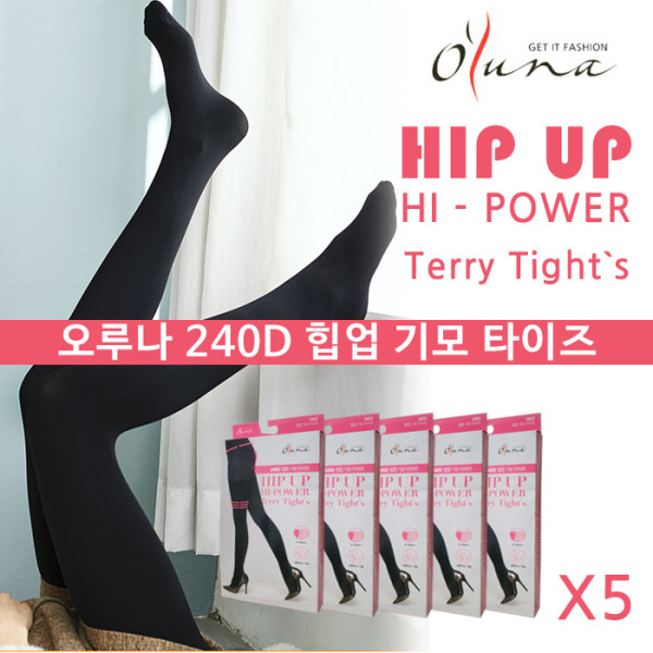 남영 하이테리 겨울스타킹 기모 테리타이즈 5p