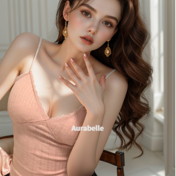 아우라벨르 레이스 레이어드 나시민소매 슬립 잠옷속옷크롭티 란제리브라렛탑 여성니트티셔츠