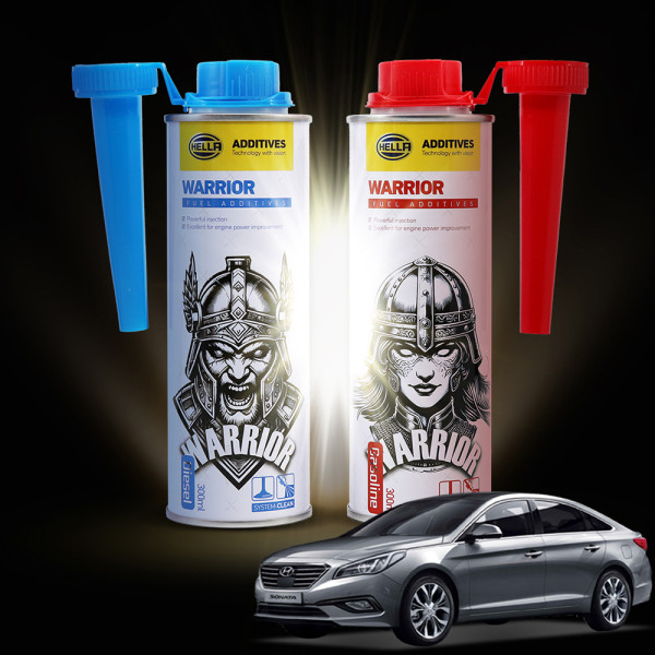 LF쏘나타 가솔린,디젤 프리미엄 연비향상 헬라 워리어 연료첨가제 300ML