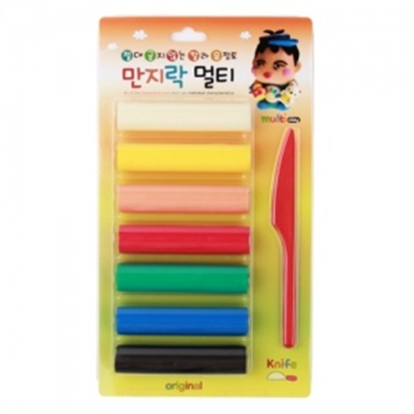 (EY) 만지락 칼라유토 멀티7색 세트