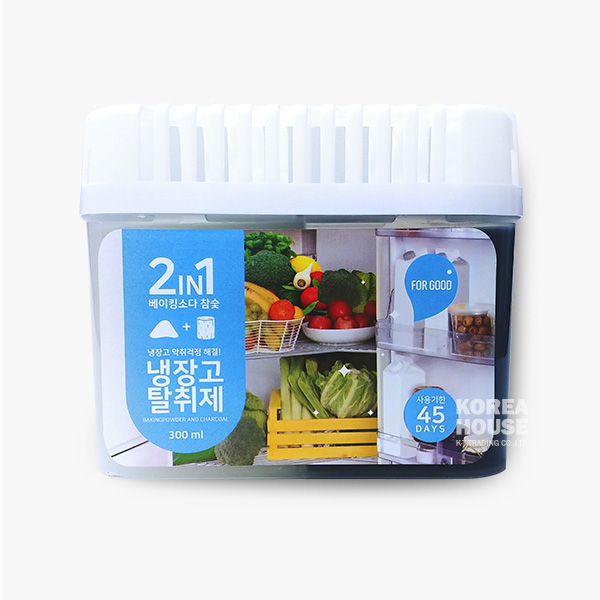 2in1 냉장고 탈취제 베이킹숯 300ml