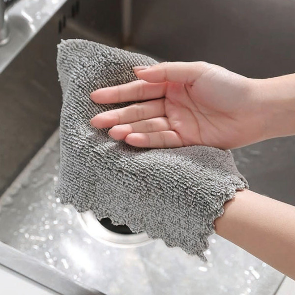 주방 업소 식당 위생 행주 수건 극세사 25x25