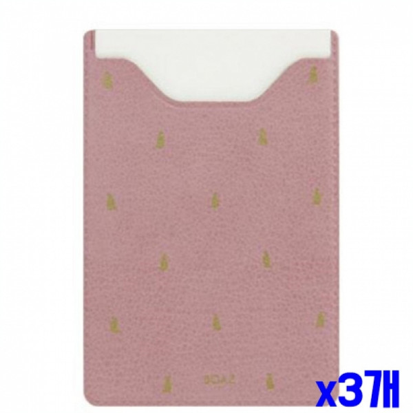 붙이는 카드포켓 60x 86mm 색상랜덤 X3개 휴대폰포켓