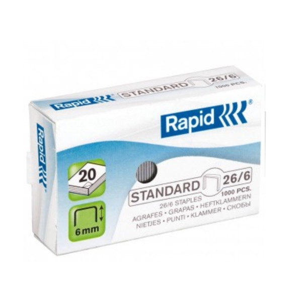 rapid 일반 스테플심 26 6(standard 20매 5 000발)