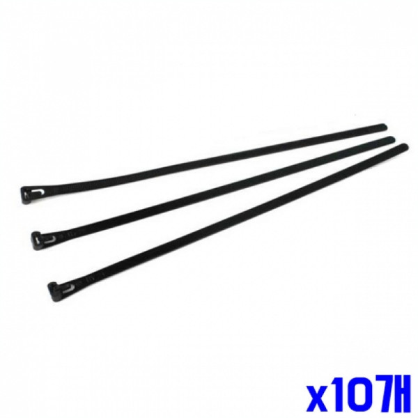 지퍼백 포장 재사용 케이블타이 30개입 200mm X10개