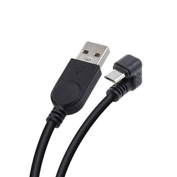 USB 2.0A(M) Micro USB(M) 꺾임 케이블 30cm