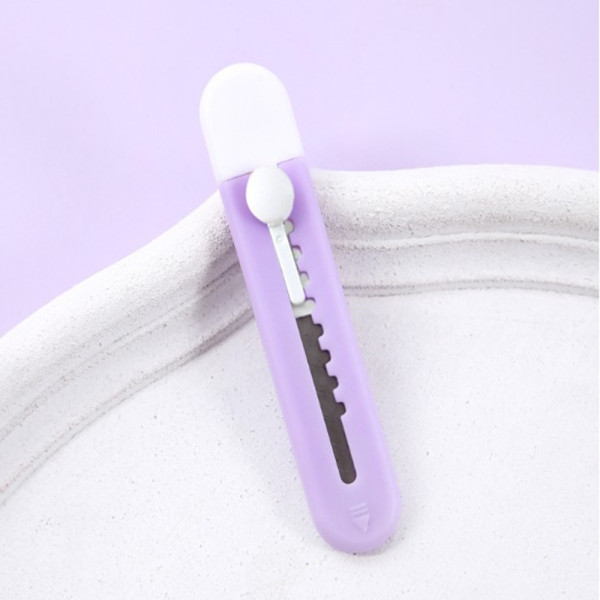 파스텔 컬러 사무용 문구용 택배 미니 커터 칼
