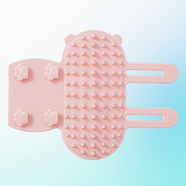 케어 목욕 아치 단모 슬리커 브러쉬 마사지 브러쉬