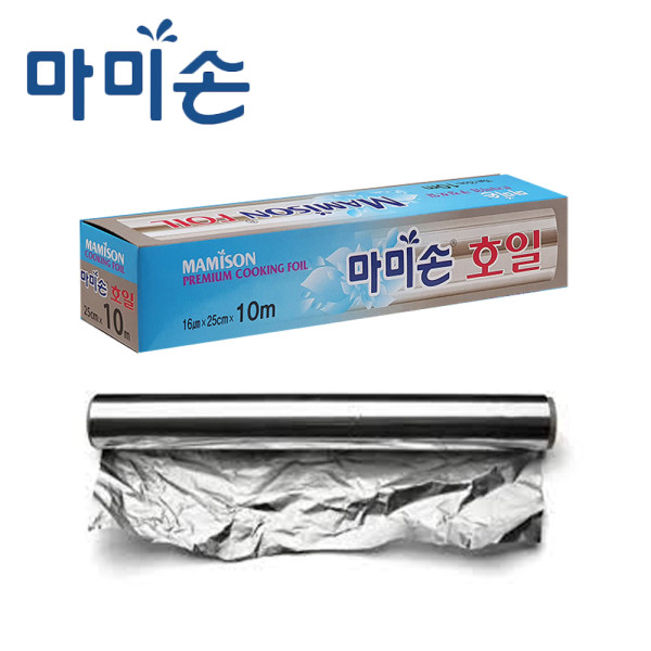마미손 알루미늄 두께16 은박 쿠킹호일 폭25cm10m