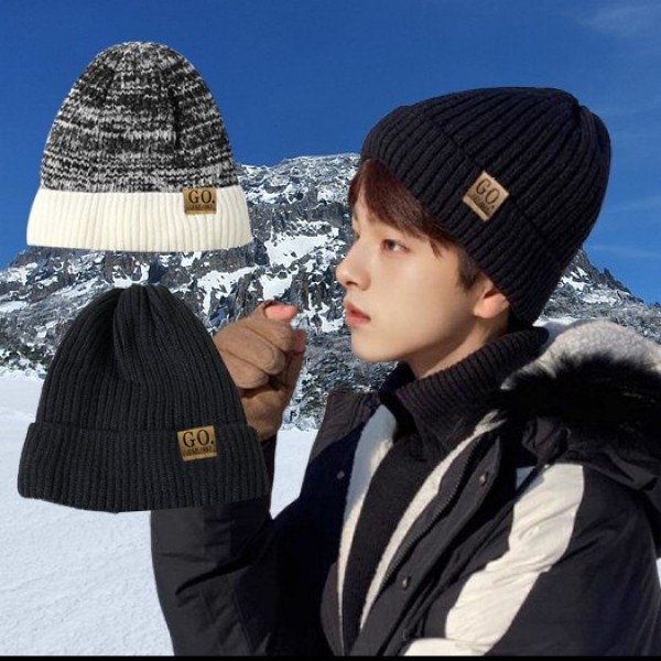 남여공용 커플 겨울 베이직 윈터 퍼모자 데일리 도톰한 비니 패션 포인트룩