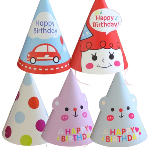 생일 축하 고깔 모자 파티 꼬깔 모자