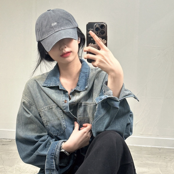 자체제작 깊은 무지 볼캡 캡 모자 4SIZE 빅사이즈 남녀공용 레터링 야구모자