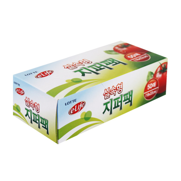 롯데지퍼백(실속형)18x22x50매