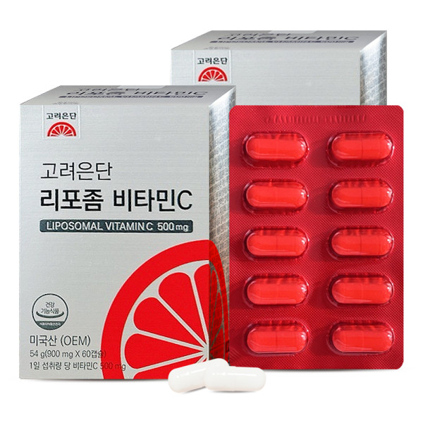 고려은단 리포좀 비타민C 900mg 60캡슐 2개 4개월분