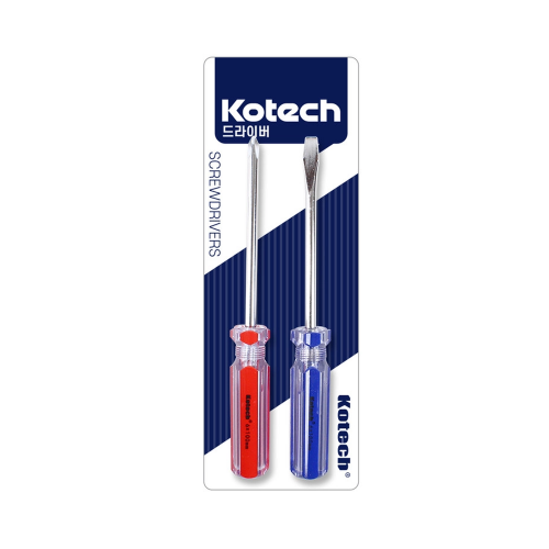 코텍 드라이버세트 2P 185mm K 6836 박스 107개