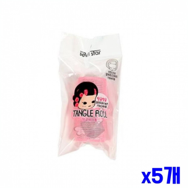 열전도 헤어롤 구르프 긴형 대 x5개 헤어용품