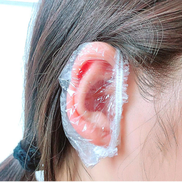 일회용 귀커버 염색 파마 비닐 100매