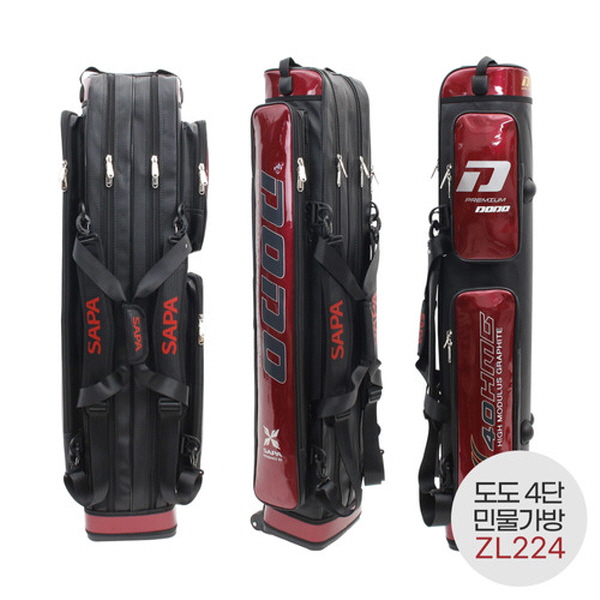 낚시가방 바다 민물 4단 캐리어타입 STB-ZL224 가방