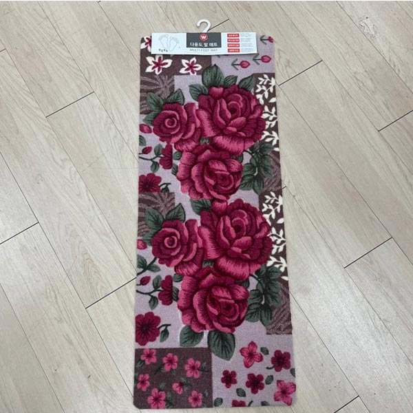 W장미발매트45x120