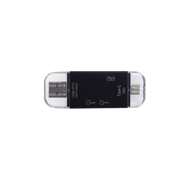 USB3.0 SD TF OTG C타입 멀티 카드리더기 블랙