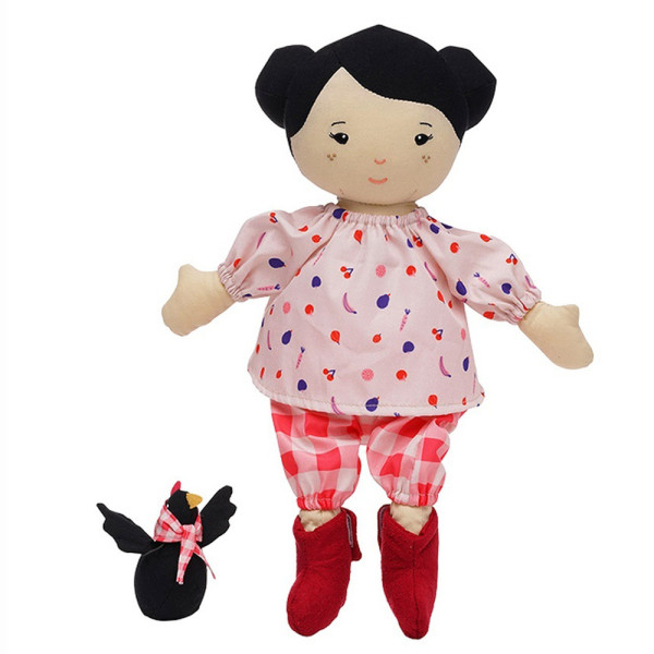 맨하탄토이 아기인형 새와 함께 놀기 인형 36cm 인형 엄마놀이 아기완구