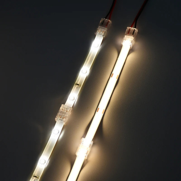 LED 스트립 커넥터 연장 단면 양면